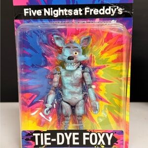 Funko Tie-Dye Foxy Action Figure - Blue and Pink